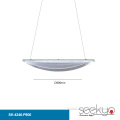 Minimalist Ceiling Light Leaf Shape Acrylic Light Guide LED Pendant Light Factory